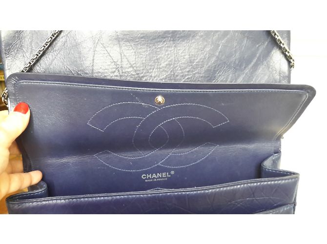 Chanel 2.55 Reedición Azul marino - vista 5