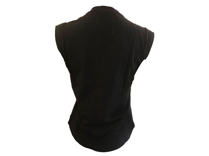 Camiseta de algodón negra Just Cavalli Negro - vista 2