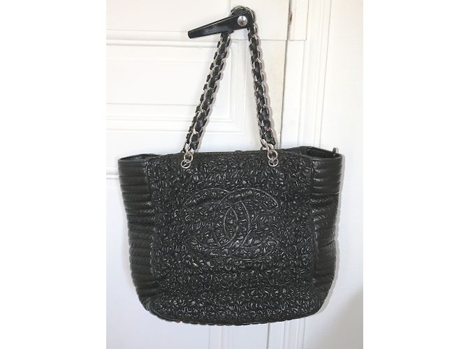 Chanel XXL-Tasche Schwarz - Ansicht 12