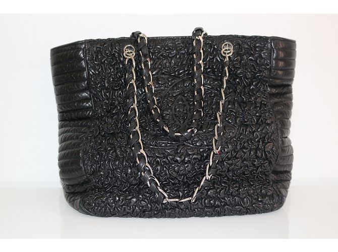 Chanel XXL-Tasche Schwarz - Ansicht 14