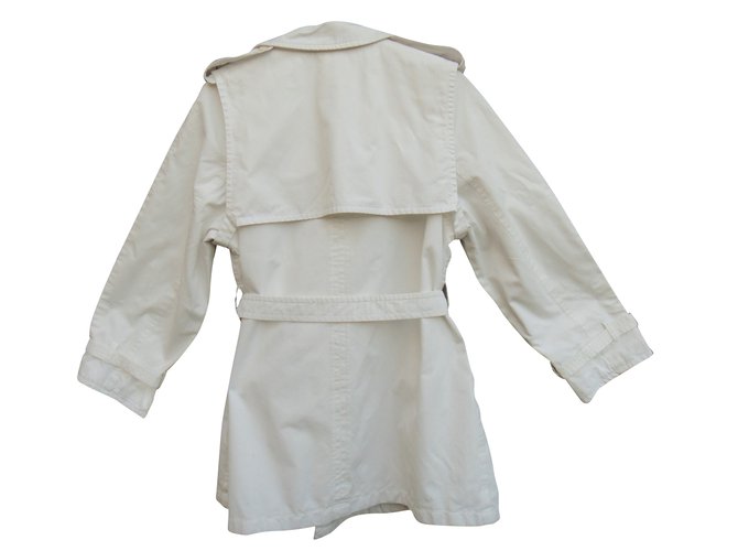 Hermès Impermeabili Bianco - vista 2