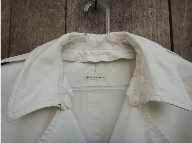 Hermès Impermeabili Bianco - vista 6