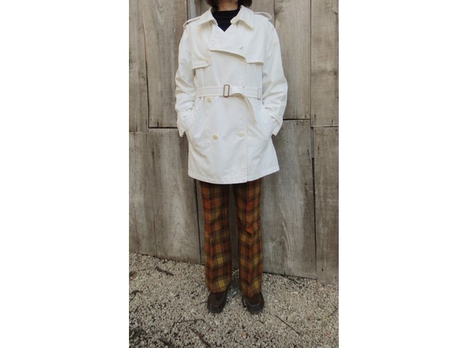 Hermès Impermeabili Bianco - vista 8
