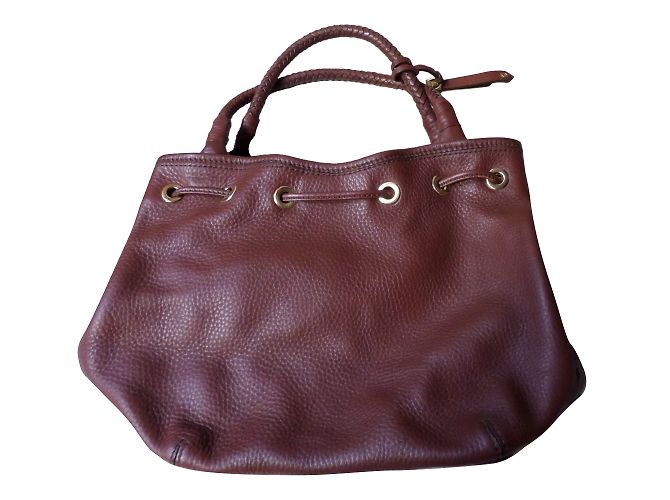 Cole Haan Leather Handbag Brown - view 2