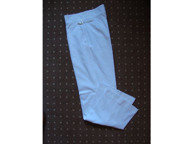 Pantalones Ralph Lauren de algodón blanco - vista 3