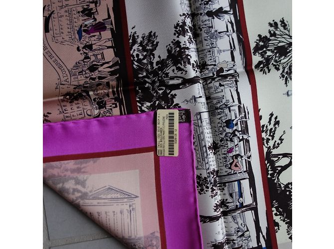 Hermès Lenços de seda Multicor - vista 8