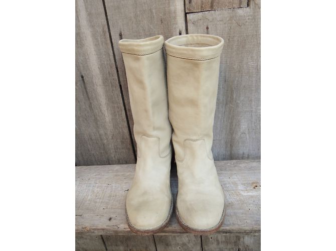 Fiorentini+Baker Lederstiefel Weiß - Ansicht 3