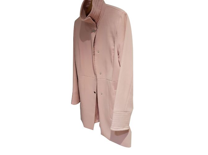 Kenneth Cole abrigo cuello rosa embudo - vista 2