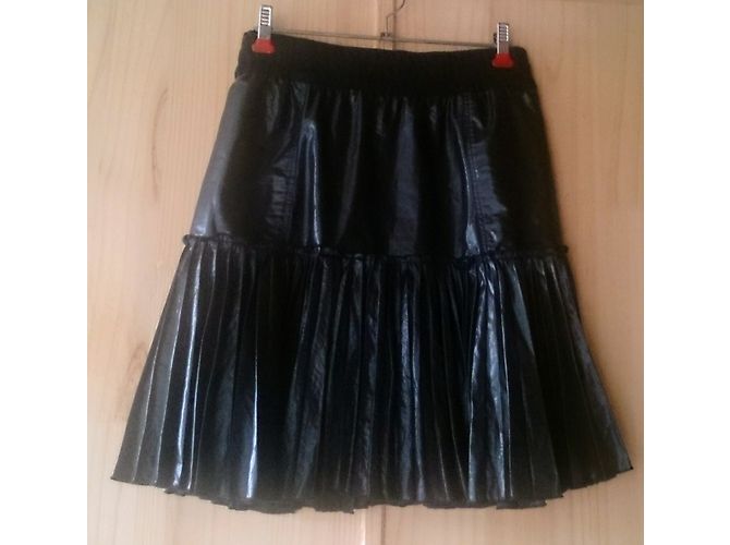 Haut Sonia Rykiel en soie noir - vue 3