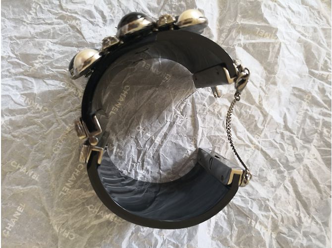 Chanel Armbänder Schwarz Weiß - Ansicht 5