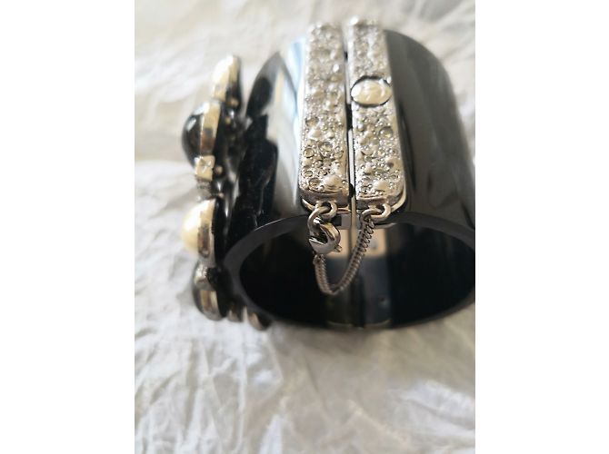 Chanel Armbänder Schwarz Weiß - Ansicht 7
