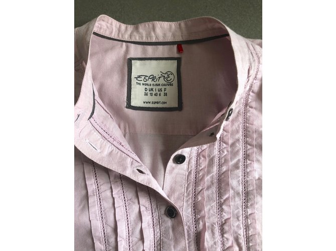 Autre Marque Túnica ESPRIT de algodón rosa - vista 6