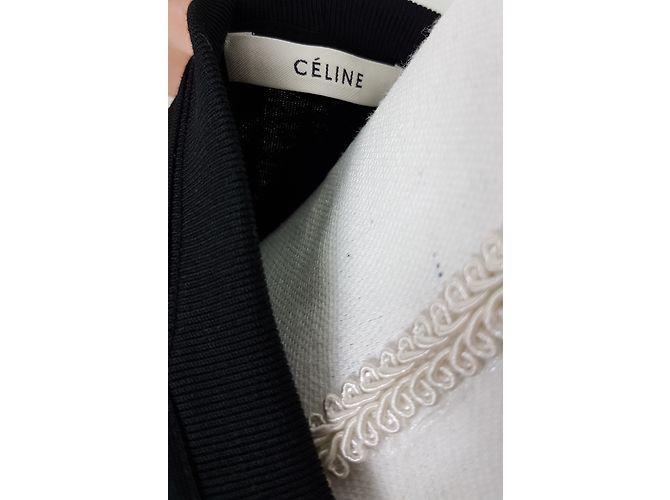 Céline Kleid aus Baumwolljersey Schwarz - Ansicht 4