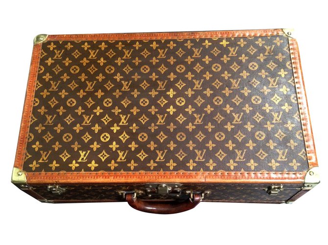 Bisten Louis Vuitton Borsa da viaggio Marrone - vista 2