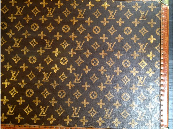 Bisten Louis Vuitton Borsa da viaggio Marrone - vista 4