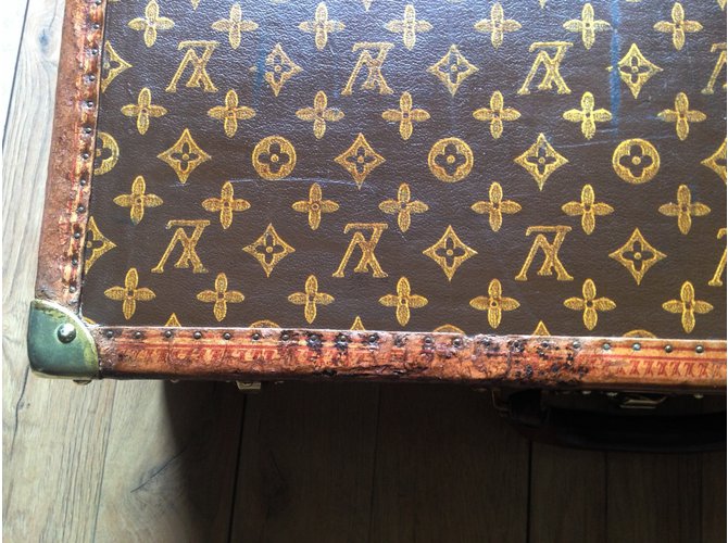 Bisten Louis Vuitton Borsa da viaggio Marrone - vista 6