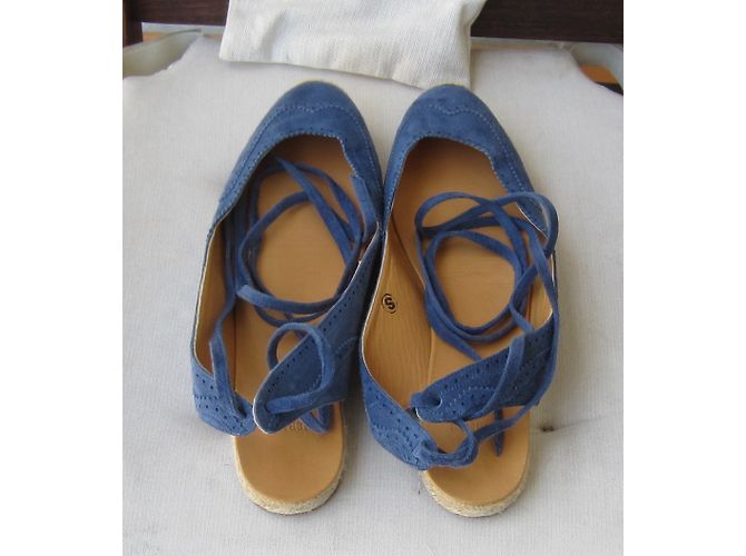 Hermès Espadrilles Blue - view 3