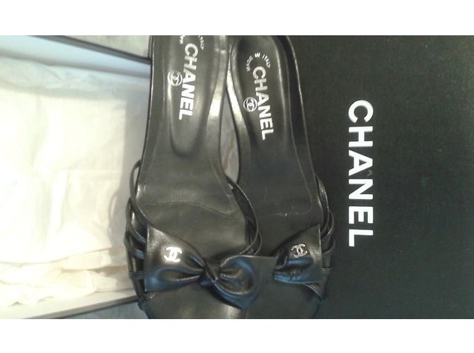 Chanel Sandalen Schwarz - Ansicht 4