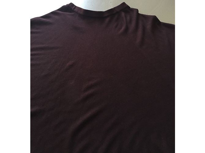 By Malene Birger Falda Sol Algodón Cachemira Rojo Oscuro Burdeos - vista 3