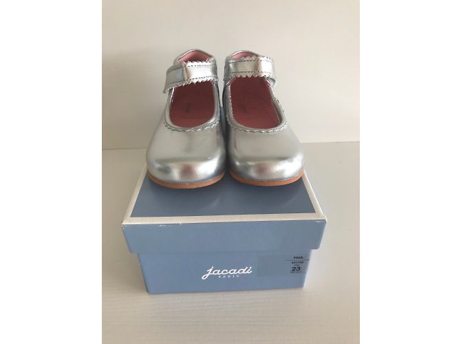 Jacadi Silvery Leather First Steps Shoes - view 5