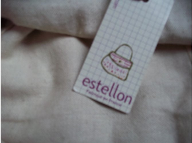 Estellon borsetta Beige - vista 4