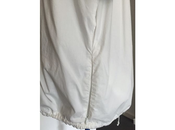 Giacca in gabardine di cotone bianca Helmut Lang Bianco - vista 5