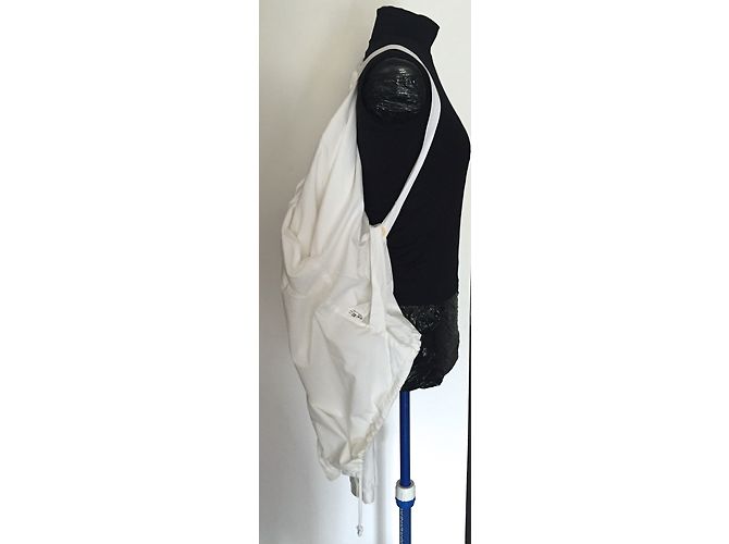 Giacca in gabardine di cotone bianca Helmut Lang Bianco - vista 6