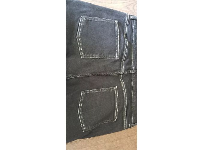 Chanel Jeans Preto - vista 6