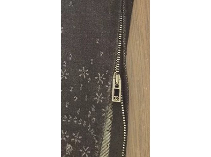 Chanel Jeans Preto - vista 7
