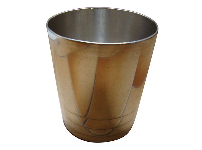 Christofle Timbale de plata estilo Art Deco - vista 2