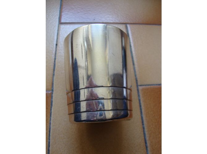 Christofle Timbale de plata estilo Art Deco - vista 5