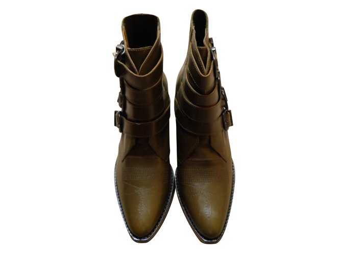 Toga Pulla Stiefeletten Khaki - Ansicht 2