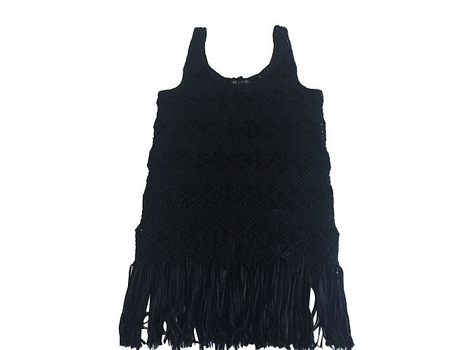 Top de seda Ralph Lauren Black Label Negro XS - vista 2
