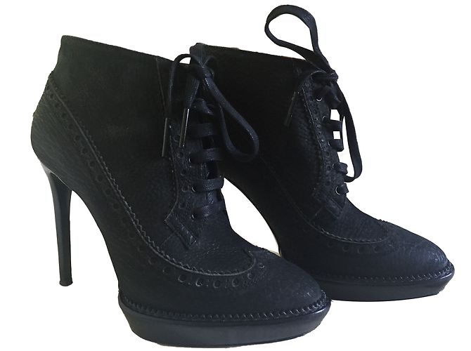 Burberry Prorsum Bottines Noir - vue 2