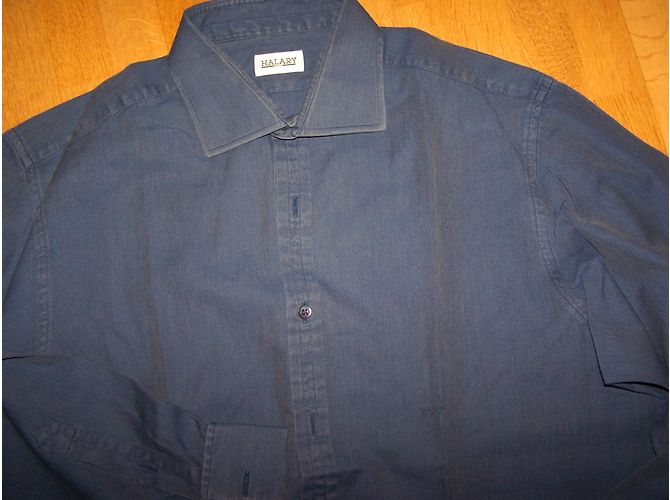 Autre Marque Camicia in denim Patrice HALARY Blu navy 2XL - vista 3