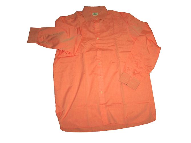 Autre Marque Camicia HALARY in cotone corallo - vista 2