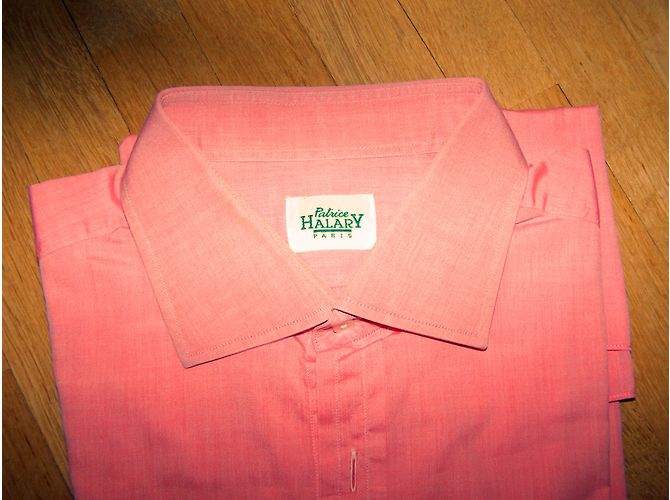 Autre Marque Camicia HALARY in cotone corallo - vista 3