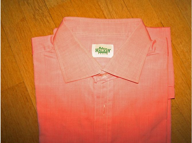 Autre Marque Camicia HALARY in cotone corallo - vista 4