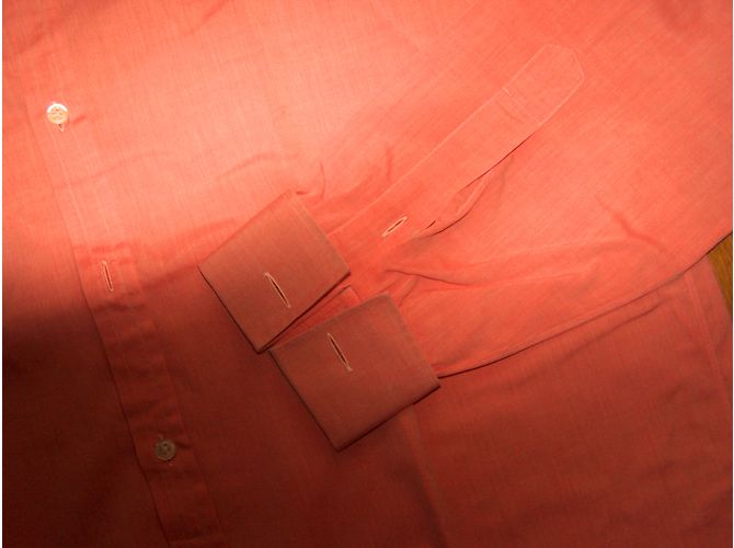 Autre Marque Camicia HALARY in cotone corallo - vista 6