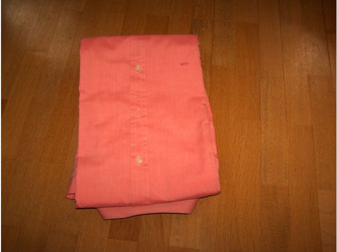 Autre Marque Camicia HALARY in cotone corallo - vista 7
