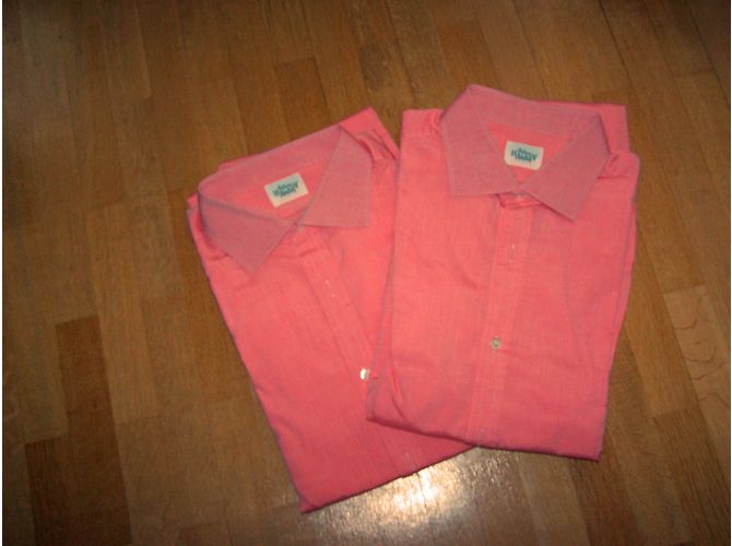 Autre Marque Camicia HALARY in cotone corallo - vista 9