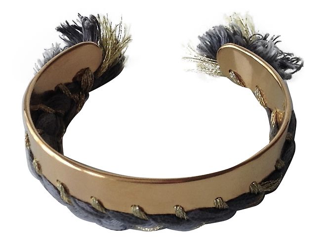 Aurelie Bidermann Bracelet Copacabana Doré - vue 2
