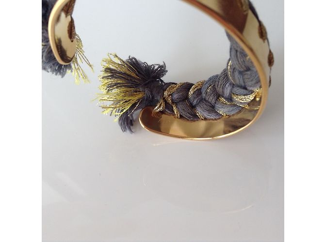 Aurelie Bidermann Bracelet Copacabana Doré - vue 3