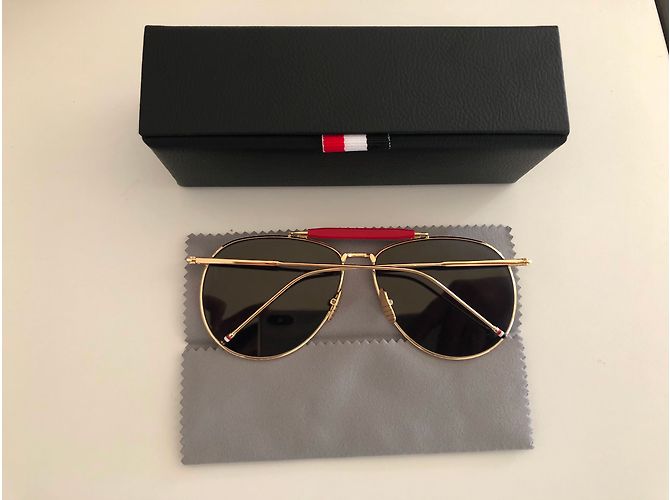 Thom Browne Aviador dorado - vista 3