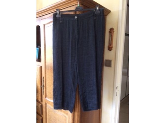 Autre Marque Giacca Tricot Chic Blu Navy in Viscosa - vista 5