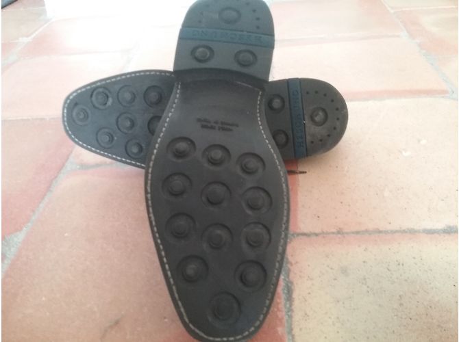 Heschung Chaussures Richelieu en Cuir Noir - vue 2