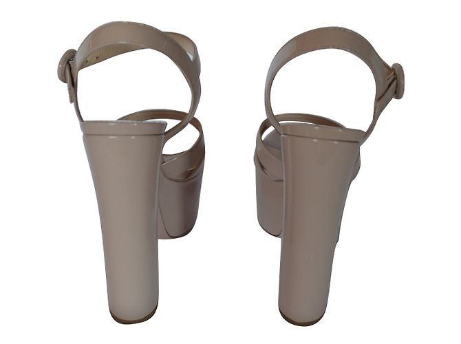 sandali. dimensione beige prada beige 36 eu new - vista 2