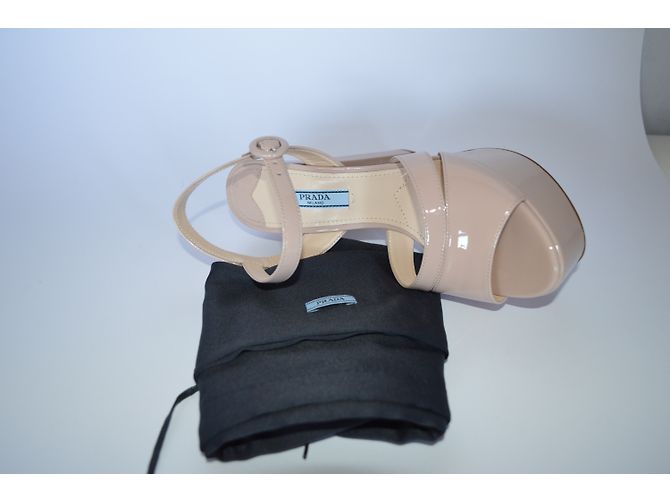 sandali. dimensione beige prada beige 36 eu new - vista 7