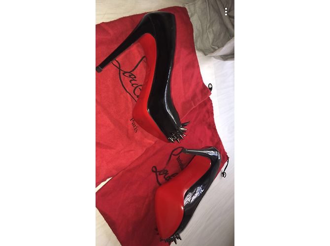 Décolleté Christian Louboutin Astéroïde Nere Nero - vista 4