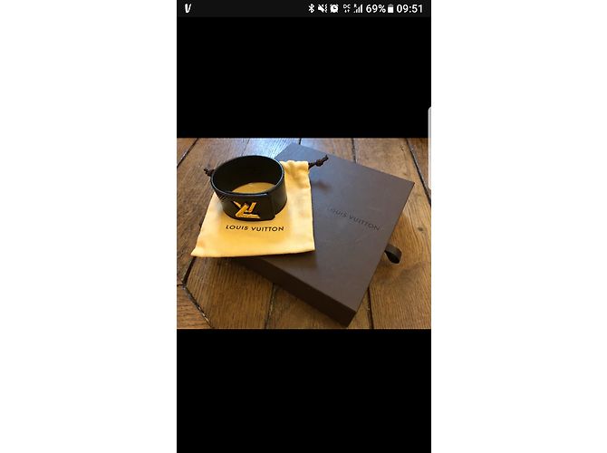 Louis Vuitton brazalete Negro - vista 2